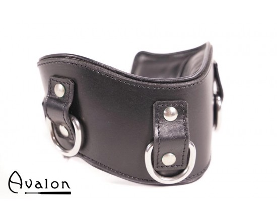 Avalon - CONQUER - Collar med god polstring, Svart 1