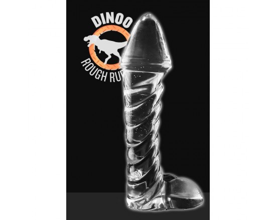 Dinoo - Irritator - Stor Fantasi Dildo med kraftig hode - Transparent 1
