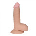 Lovetoys - 7,5'' Dildo med Pung og Sugekopp 1