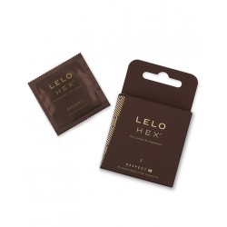 LELO HEX - Respect XL kondomer 3 pk 
