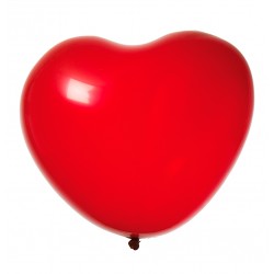 Hjerteformede ballonger, 8pk