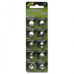 Button Cell - LR44 batterier - 10pk
