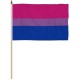Pride flagg på pinne - Bifil