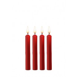 OUCH! - Teasing Wax Candles- 4 pk parafin vokslys - Rød