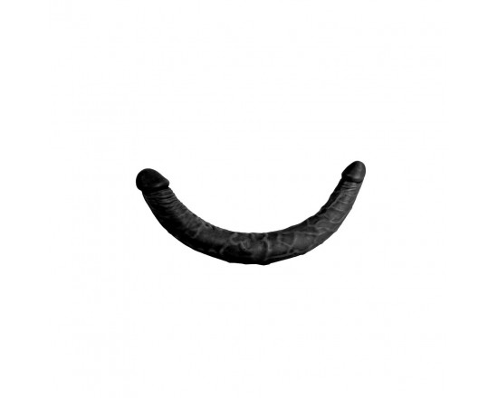 Kiotos COX - Dobbeldildo - 30cm - Sort 1