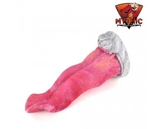 Mythic Dildos - Fenris - Fantasi Dildo - Rosa/grå 1