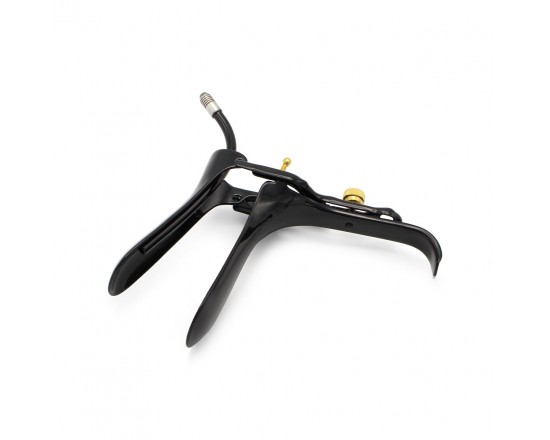 Spekulum med tube - Sort og Gull 1