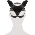 Bad Kitty - Cat Mask i fauxlær - Sort 1