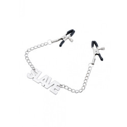 BQS - Brystklyper med Kjetting - SLAVE