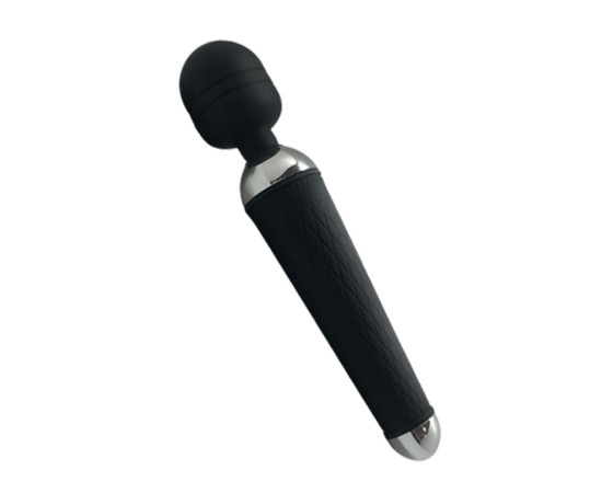 Erotisk - Oppladbar Massasjestav - Sort 1