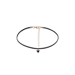 Gnist - Choker med Anheng - 06 - Sort