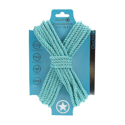 Ouch! Bondagetau - 10 meter - 6mm - Turkis Blå