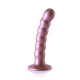OUCH! - Beaded Silicone - Dildo med sugekopp - 13 cm - Rosa