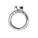 Chainmail Chastity Cage - Kyskhetsbur med ringbrynje design - Medium 1