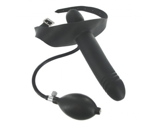 Master series - oppblåsbar gag med dildo 1