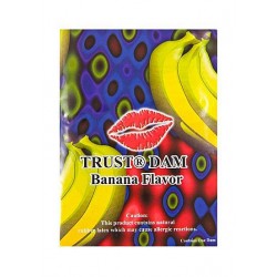 Lixx Dental Dams - Trust Dam - slikkelapp Banan