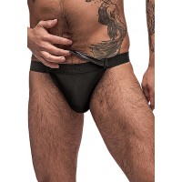 MALE POWER - Grip & Rip - Rip off truse  - Svart 