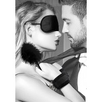 Ouch! Black & White -  Introduksjons Bondage Sett #2 - 4 deler - Sort