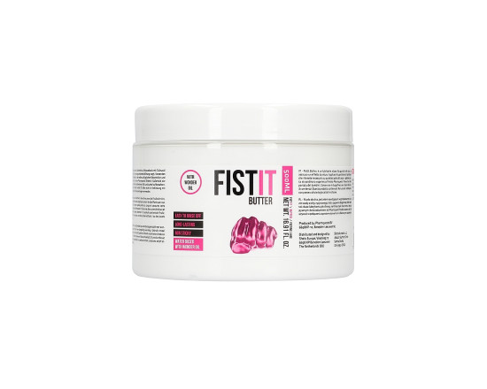 Fist It - Butter - Vannbasert Glidemiddel med wonder oil - 500 ml 1