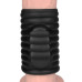 LoveToy -Wave Knights Ring - Vibrerende Penis sleeve - Enkel Sort 1