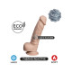 Silexd - Real skin - Dildo -  Model 1 - 7" - Lys Hudfarge