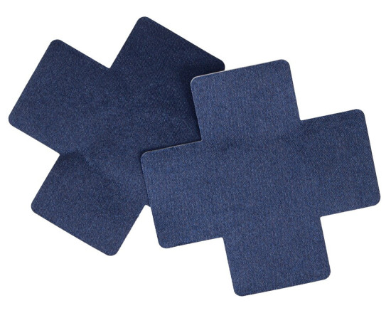 Sort Kryss - Nipplecovers - Brystpynt 1