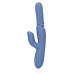Loveline - Roterende thrusting rabbitvibrator med varme - Blå 1