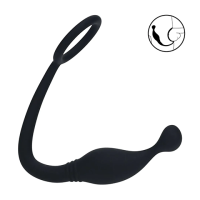 Levelz - 2 - Penisring med prostatastimulator - Small 