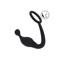 Levelz - 2 - Penisring med prostatastimulator - Large