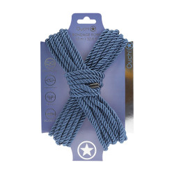 Ouch! Bondagetau - 10 meter - 6mm - Marine Blå