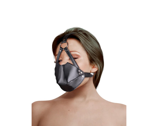 Ouch! Hode harness - med munn cover 1