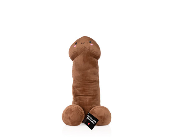 Penis Plushie - Penis Kosebamse - 60 cm - Brun 1