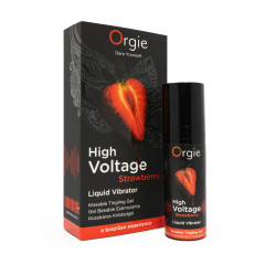 Orgie - Sexy Vibe! High Voltage - Jordbær - Flytende Vibrator Styrke 10
