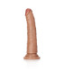 RealRock - Slim Realistisk Dildo med sugekopp 15,5 cm - Tan