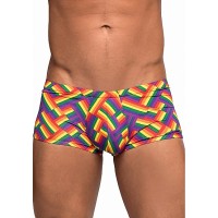 Male power - Mini short - Pride mønster