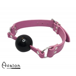 Avalon - QUIET - Rosa Gag med Sort Ball 40 mm